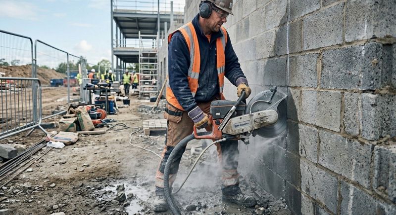 Concrete Wall Sawing in Corpus Christi, TX