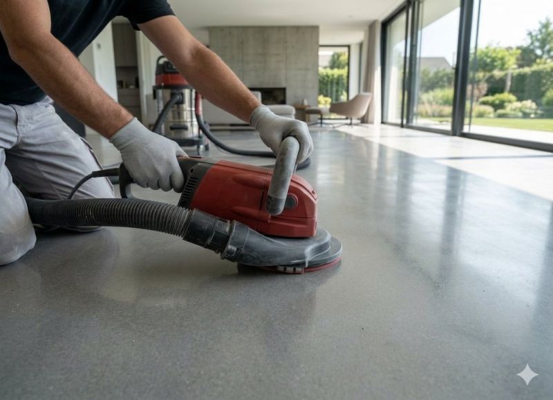 Concrete Basement Polishing in Louisville, KY