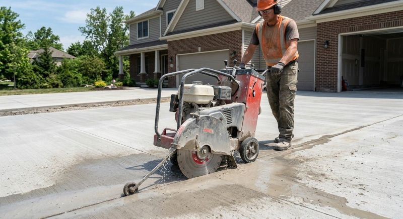 Driveway Apron Cutting in Corpus Christi, TX