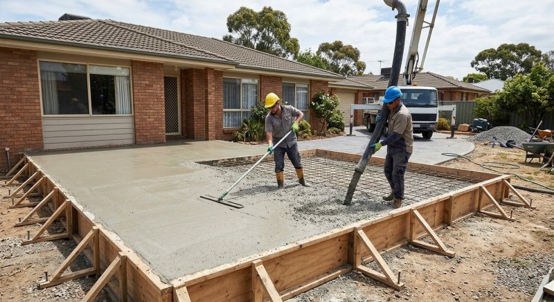 Veranda Pouring in Denver, CO